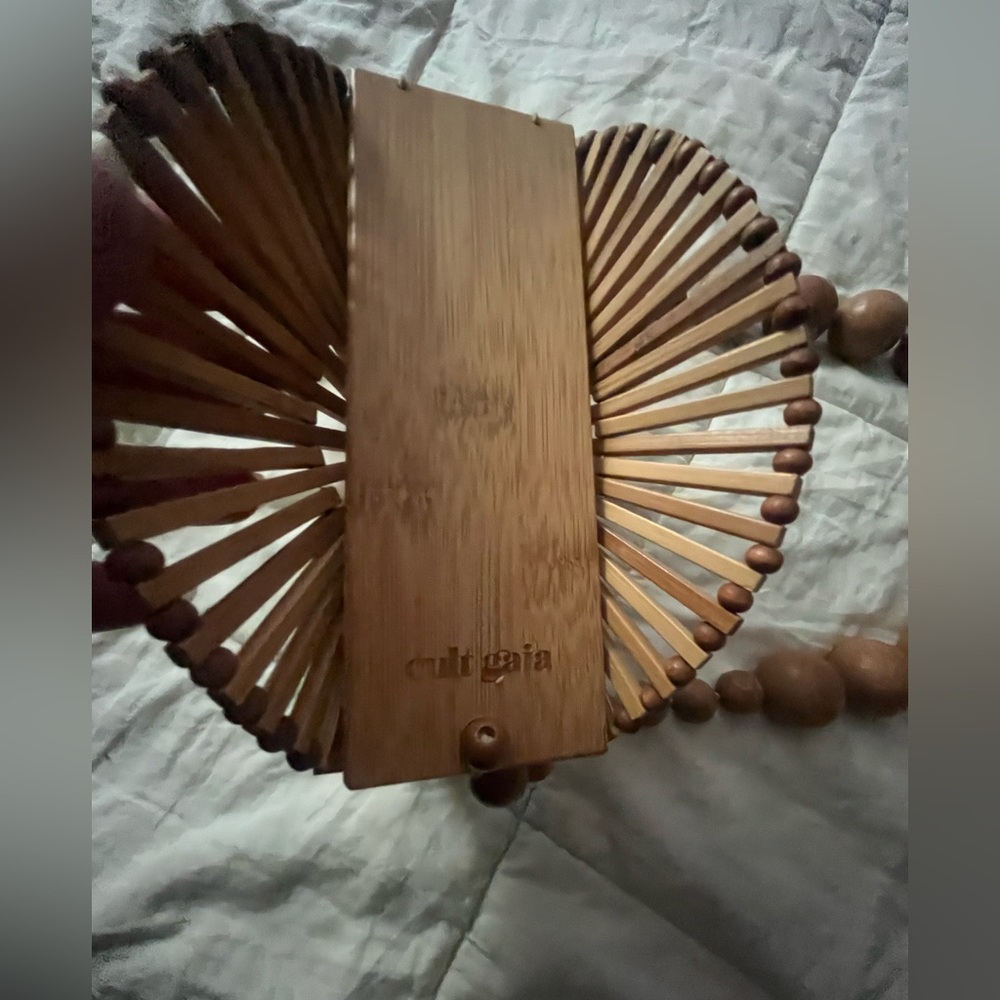 Cult Gaia Luna bamboo circle bag - Picture 8 of 11